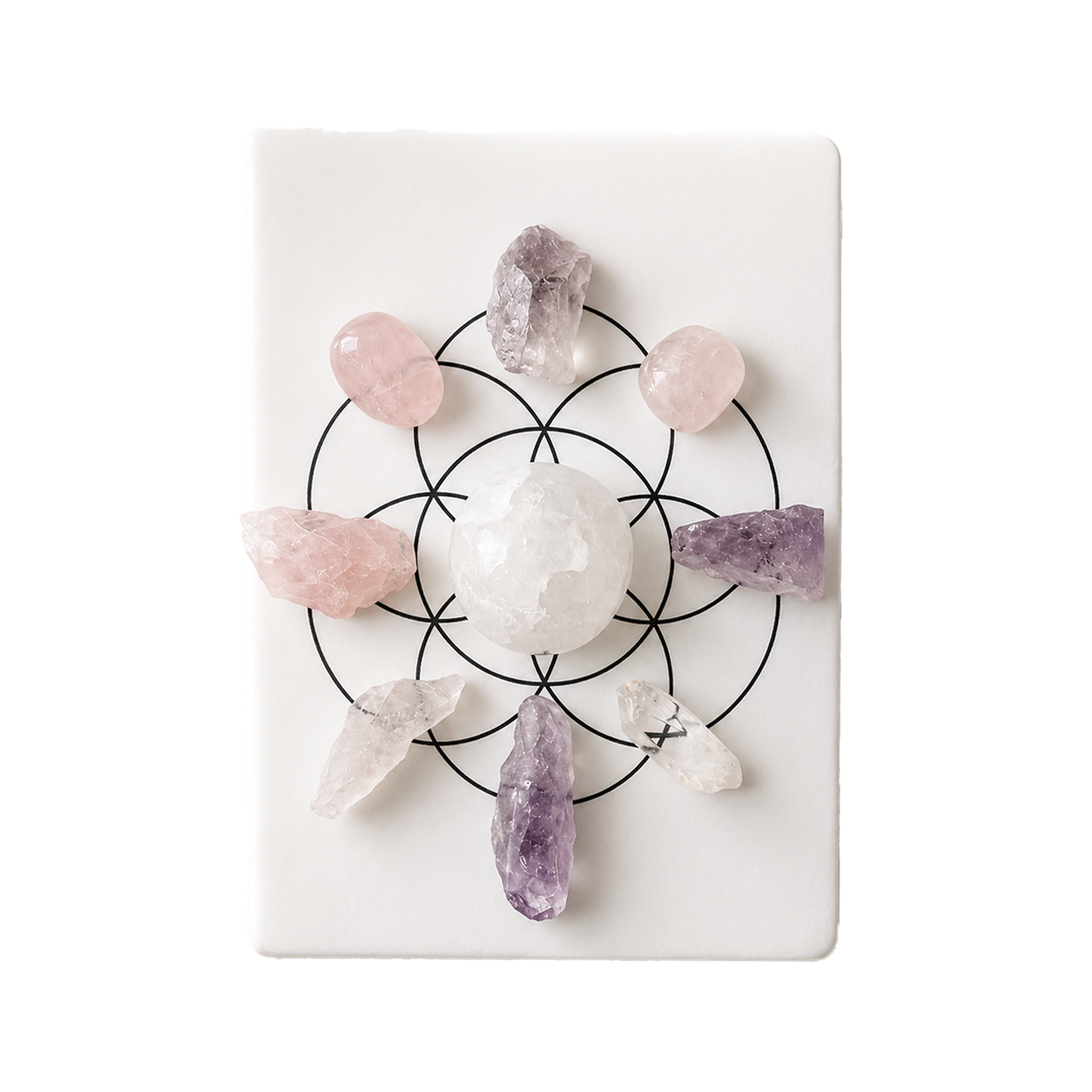 Within Oracle Crystal Grid Ritual Notebook